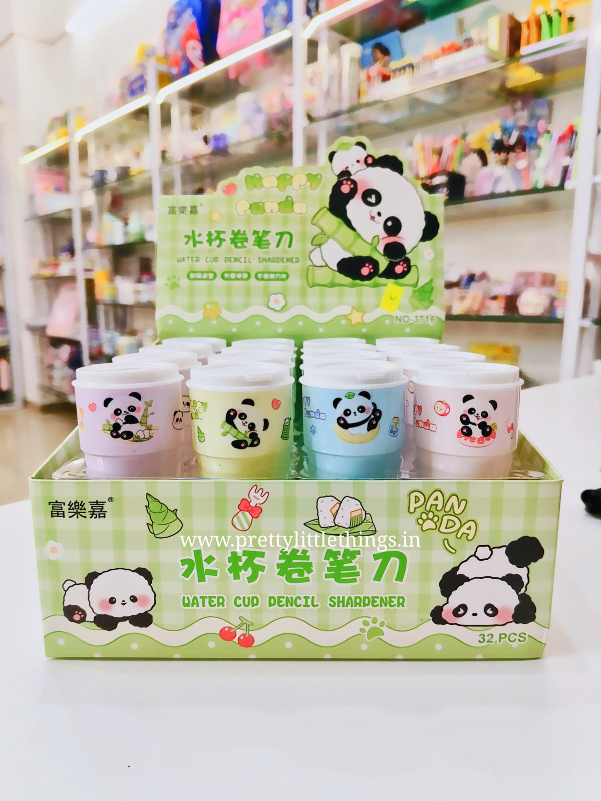 Mini Panda Bin Sharpeners