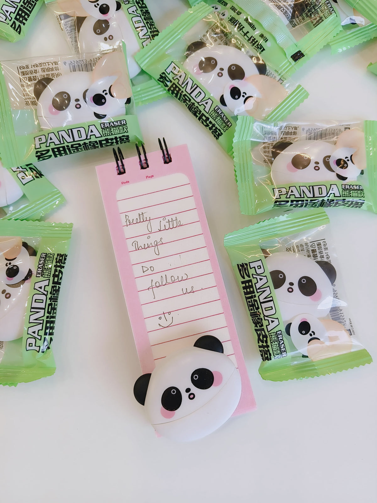 Panda Erasers