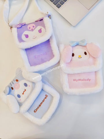 Sanrio Fur Sling Bags