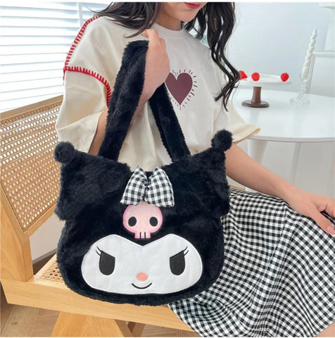 Sanrio Uber Chic Plush Shoulder Bags