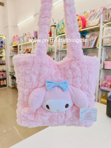 Sanrio Fluffy Fur Tote Bag