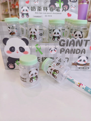 Panda Mason Jar Sharpener