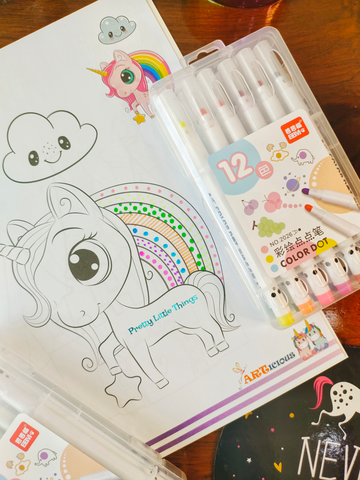 Colors Dot Pens Pack