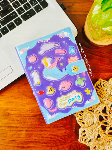 Beautiful Sea Party Clamp Journals