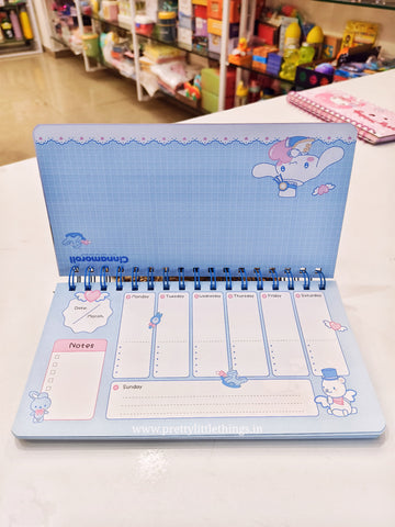 Sanrio Spiral Bound Weekly Planners