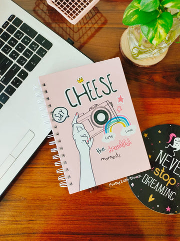 'Say Cheese - The Beautiful Moments' - Diary / Notebook