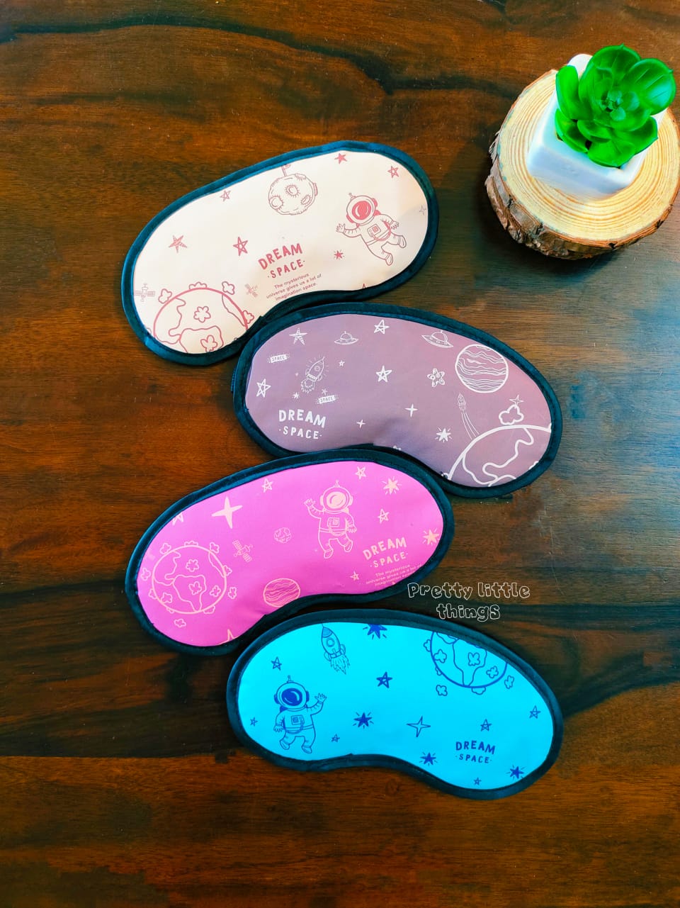 Space Theme Gel-Pad Eye Masks