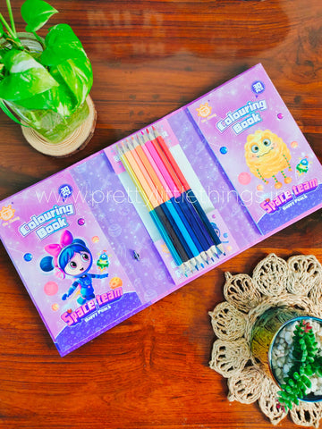 Sparkle Coloring Book Sets