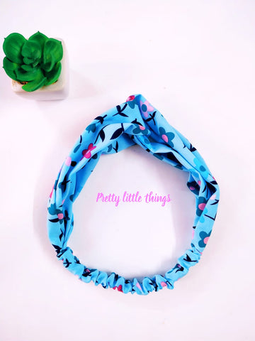 Turban Style Head Bands in Floral theme