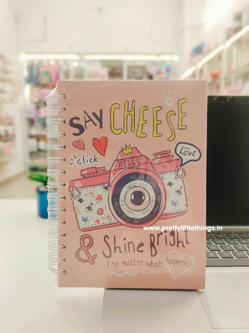 'Say Cheese Shine Bright' Diary