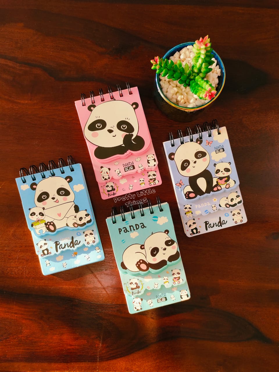 Panda theme Spiral Notepads