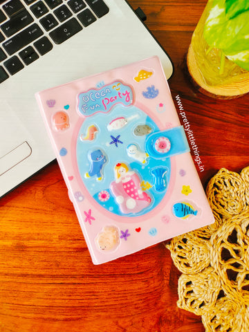 Beautiful Sea Party Clamp Journals