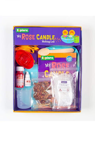 DIY Activity Games - Rose Candle Making