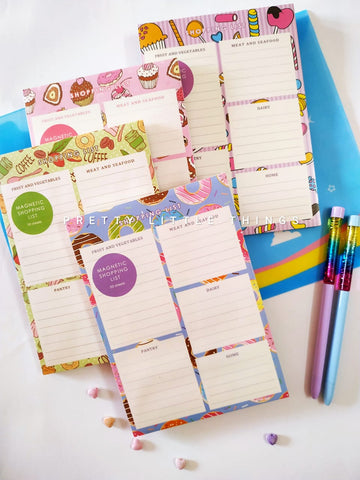 Magnetic Shopping List Pad