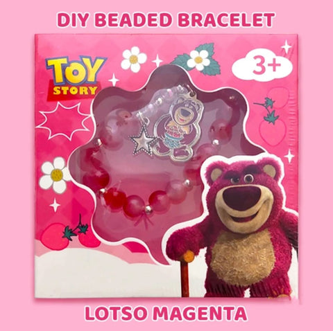 Frozen & Pink Lotso Bear Bracelets