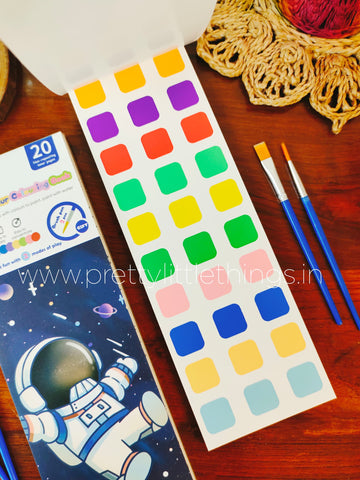 Water Painting & Water Color Coloring Booklet