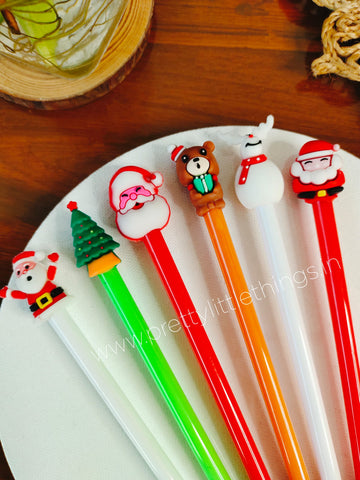 Christmas topper Gel Pens [Pack of 2]