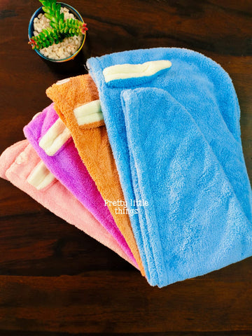 Microfibre Hair Wrap (Towels)