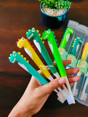 Kids Dino Themed Toothbrush (Age 5 to 8 years)
