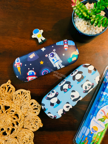 Space / Panda theme Kids Specs Cases