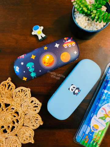 Space / Panda theme Kids Specs Cases