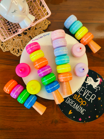 Macaron Shaped Highlighters